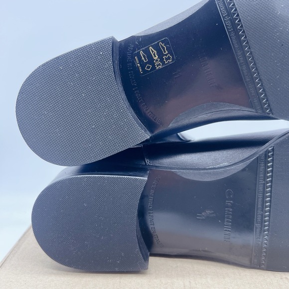 La Canadienne Smile Waterproof Chelsea Ankle Boots Bootie Black Leather US 11 - Picture 11 of 13